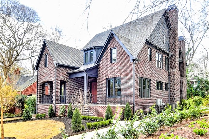 Morningside Brick Home Exterior Elevation